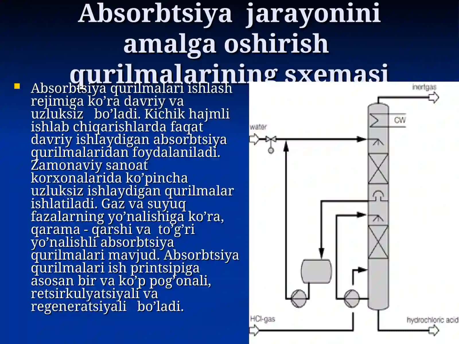 Gazlarni tozalash usullari.Elektrostatik kuchlari ta’sirida cho‘ktirish 4