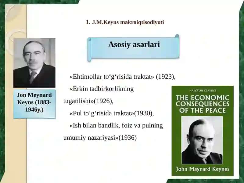 KEYNS VA KEYNSCHILIK TALIMOTI 4