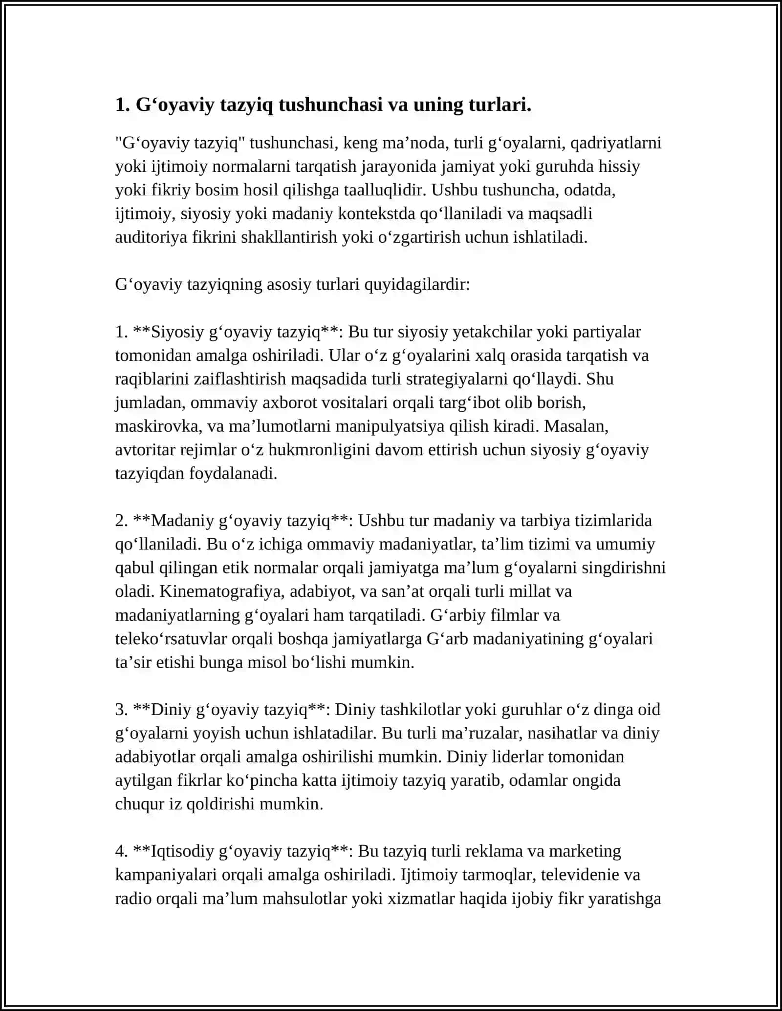 GLOBALLASHUV DAVRIDA MAFKURAVIY TAZYIQLARNING INSON MA'NAVIYATIGA TA'SIRI 4