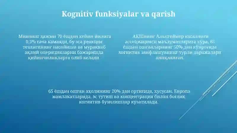 Keksalik va qarish davridagi psixologik rivojlanish xususiyatlari 4