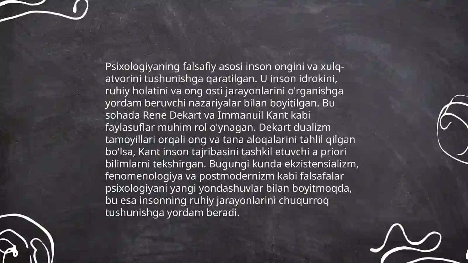 Psixologiya fanining predmeti, rivojlanish tarixi va sohalari 4
