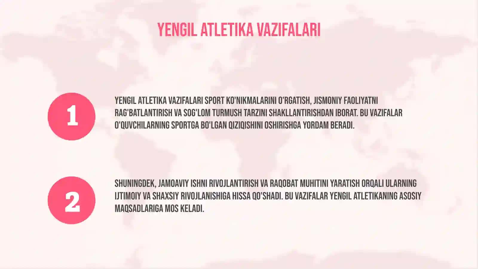Yengil atletika va uni o'qitish metodikasi 4