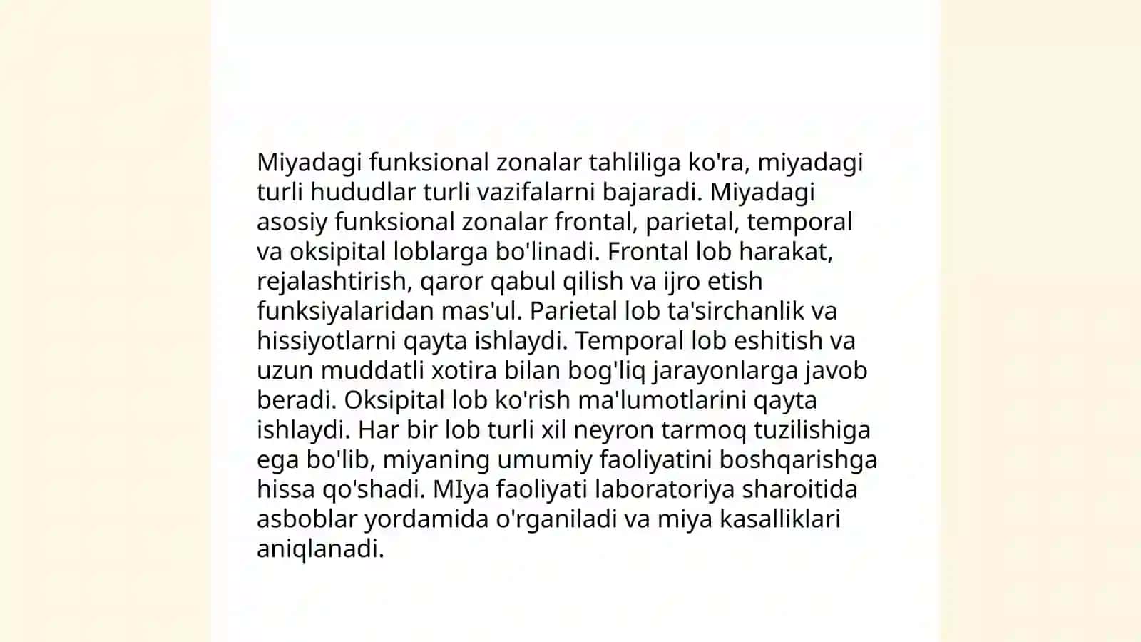 Odam miyasi anatomiyasi 4
