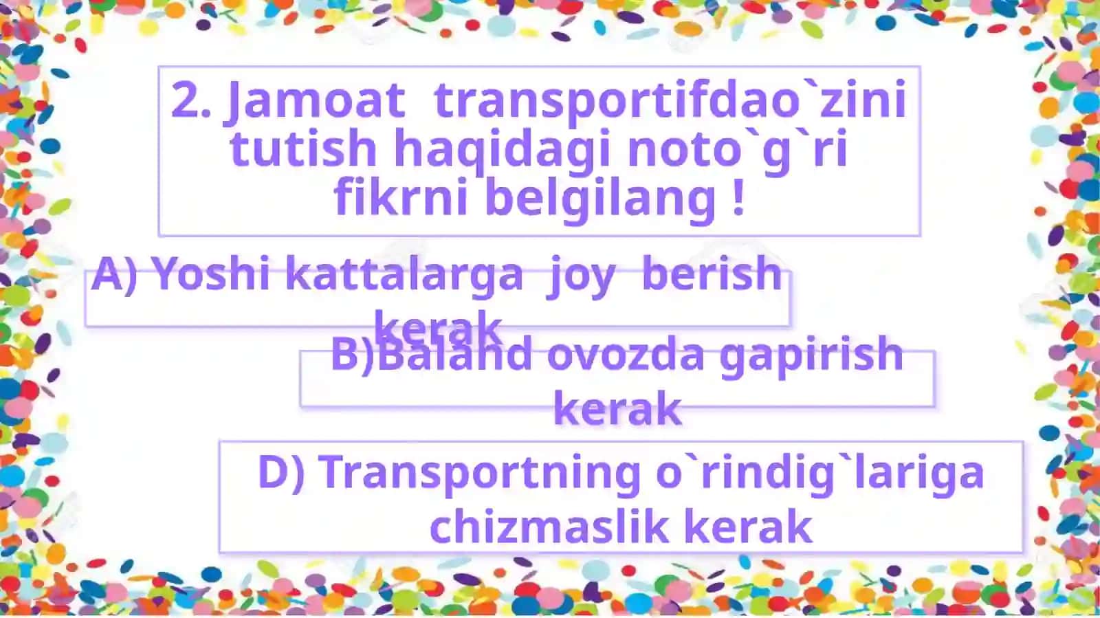 3-sinf Ona tili va o'qish fanidan Uch hikmat mavzuda dars ishlanma 4