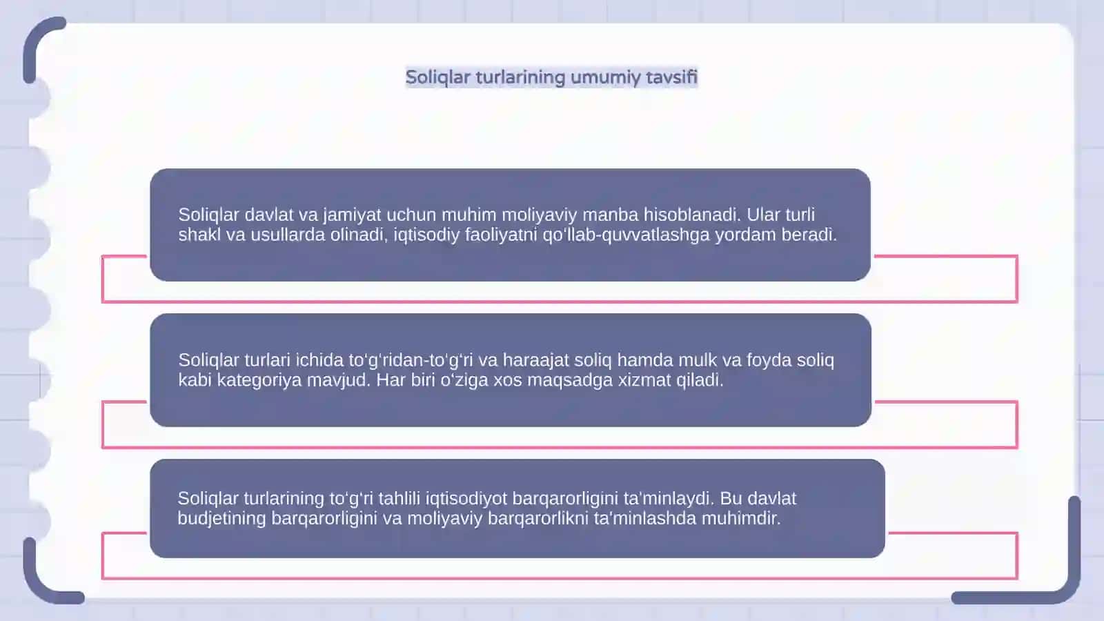 Soliqlar va ularning turlari 4