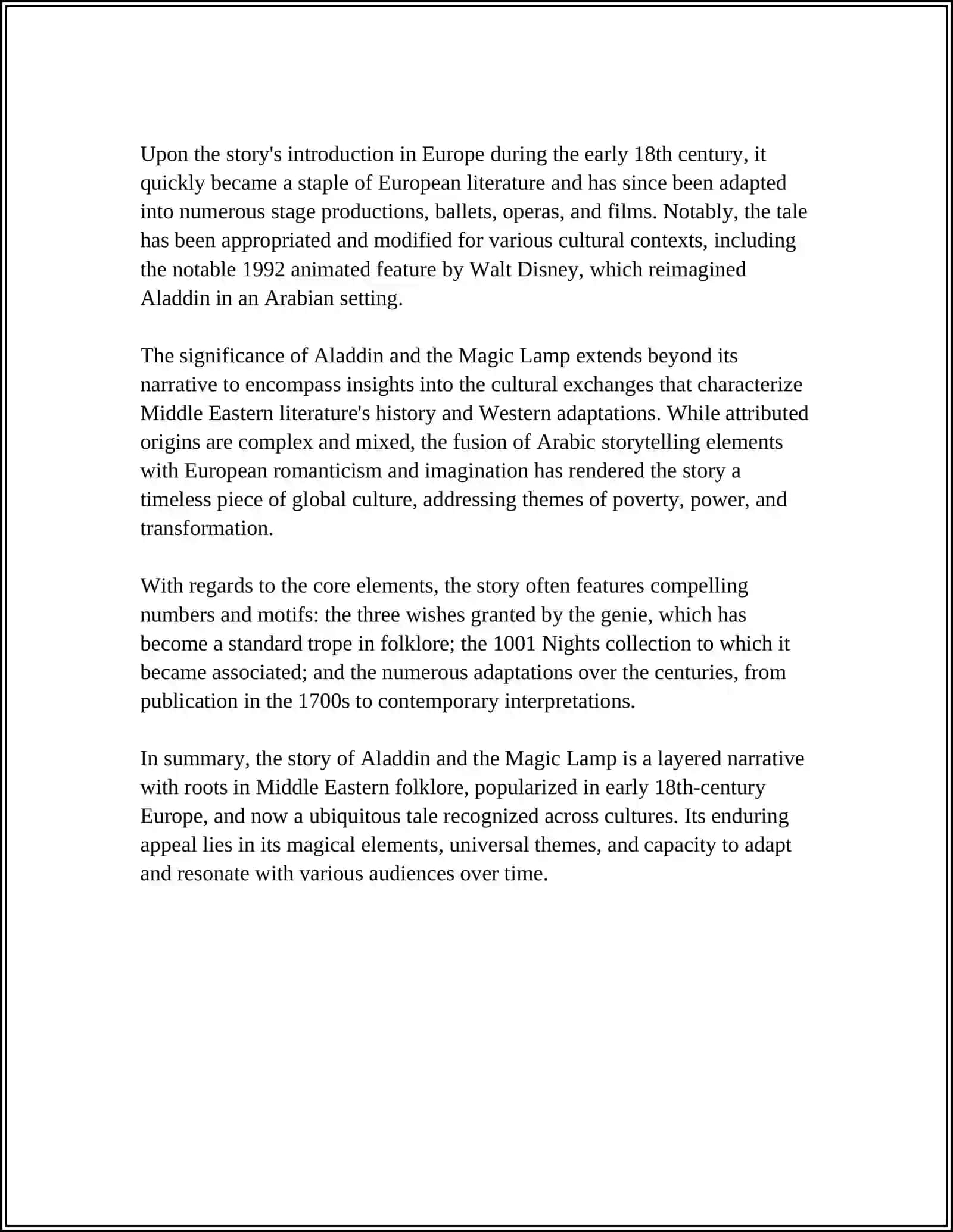 ALLADIN AND MAGIC LAMP 4