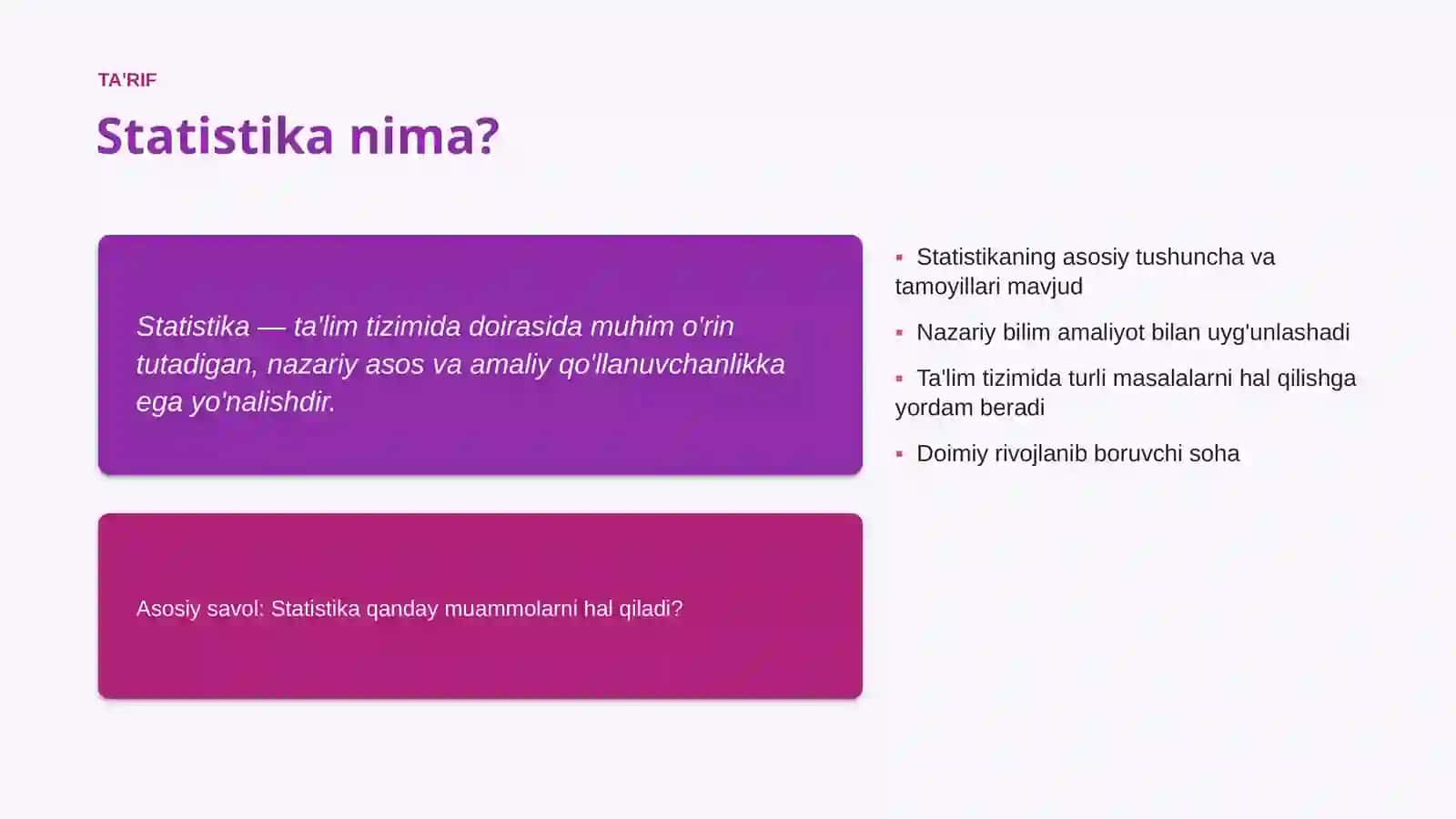 Statistika 4