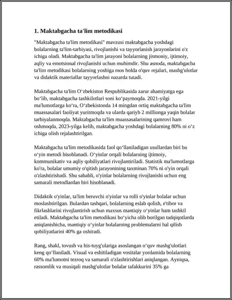 Maktabgacha Ta'lim Metodikasi 4