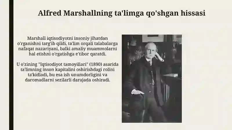 Kembridj maktabi A.Marshal tamiloti 4