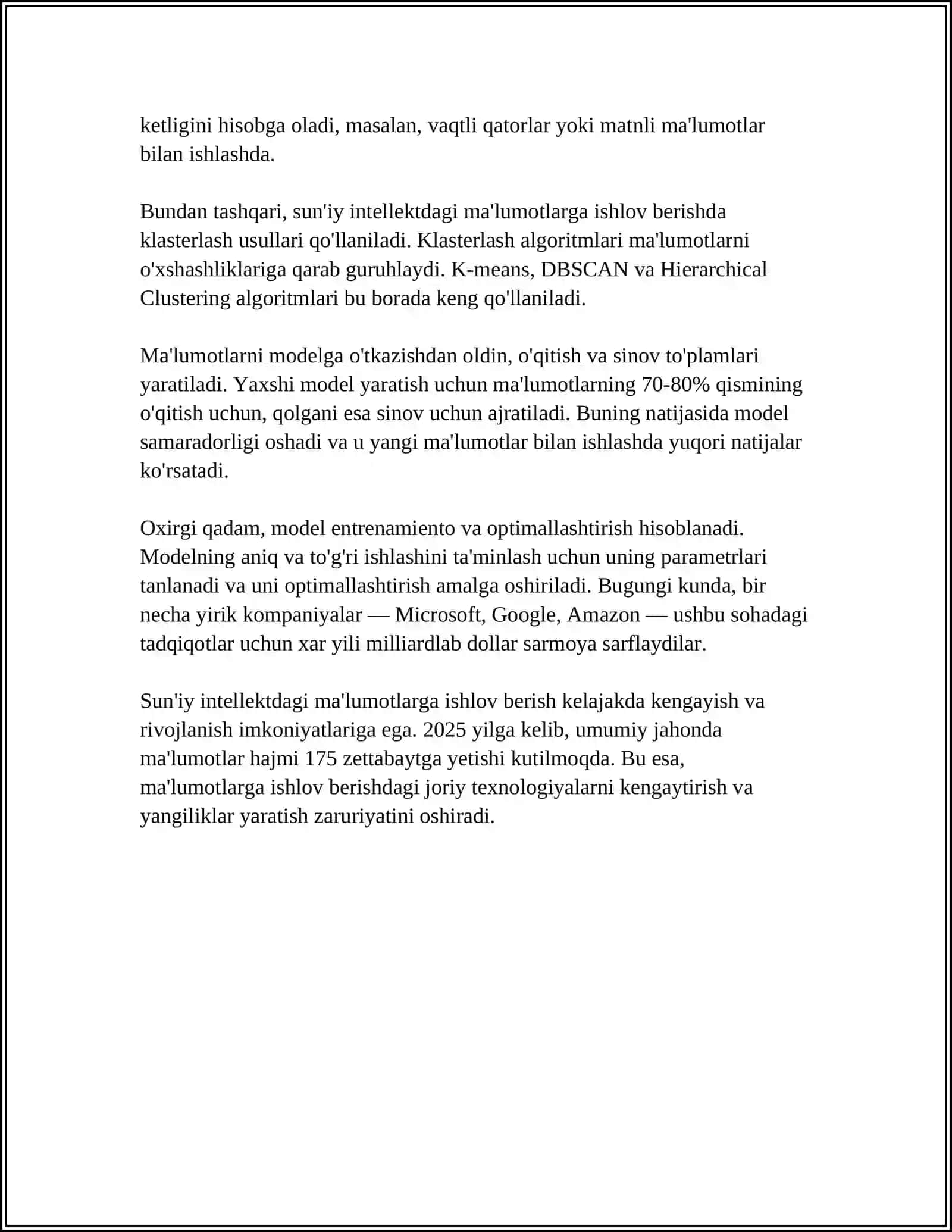 SUN'IY INTELLEKT VA NEYRONTO'RLI TEXNOLOGIYALAR 4