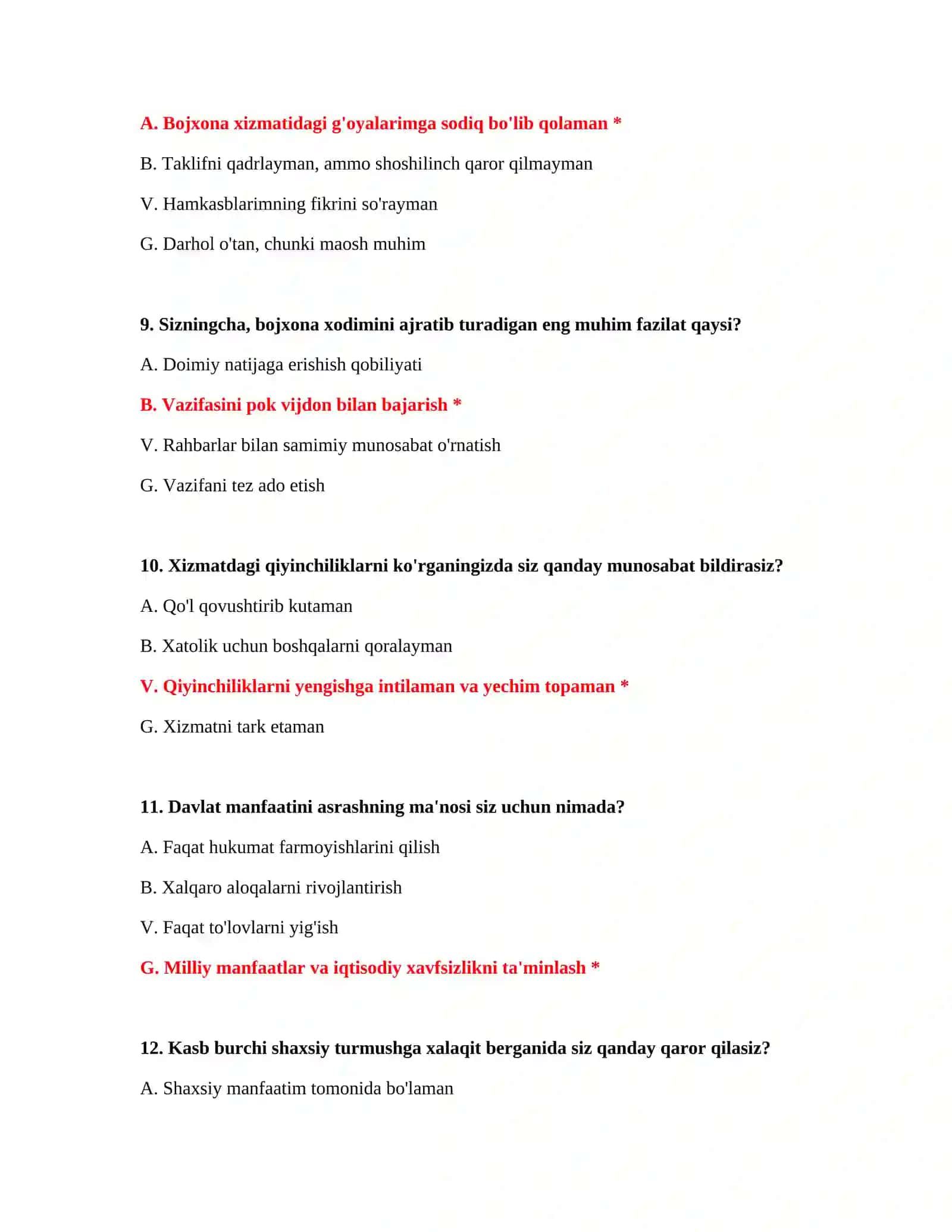 Bojxona mantiqiy test DOCX 4