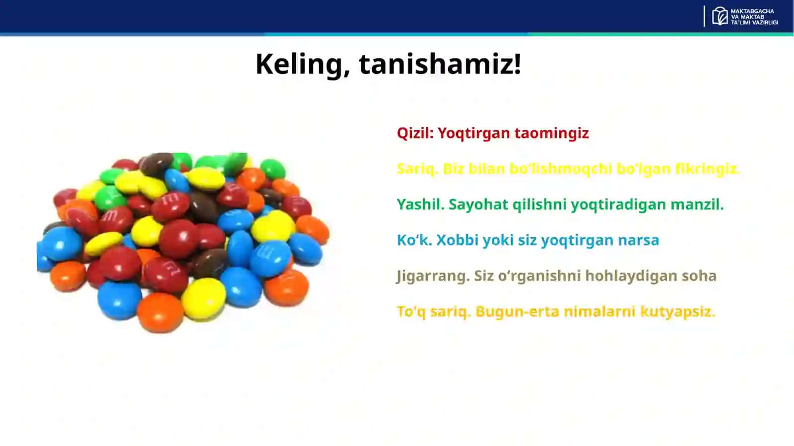 YANGI O‘QUV YILI UCHUN ISHLAB CHIQILGAN O‘QUV REJA, TAQVIM- REJA HAMDA TAVSIYALAR 4