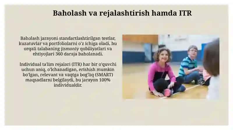 Adaptiv jismoniy tarbiya boʻyicha oʻrgatish usullari 4