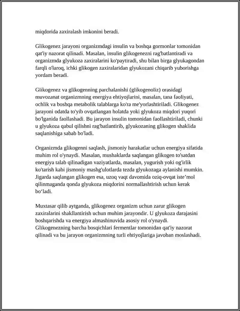 GLIKOGENEZ VA AGLIKOGENEZ 4