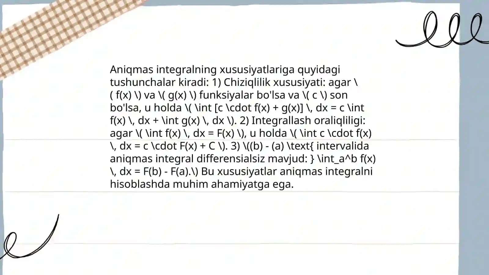 Aniqmas integral 4