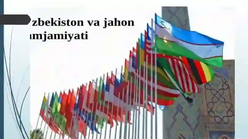 Oʻzbekiston va jahon hamjamiyati 4
