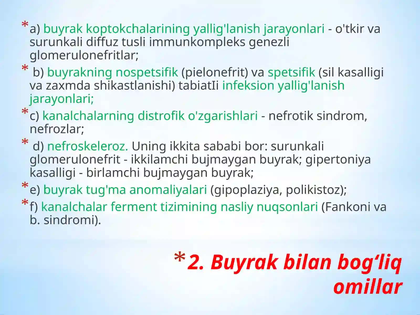 Buyrak kasalliklari 4