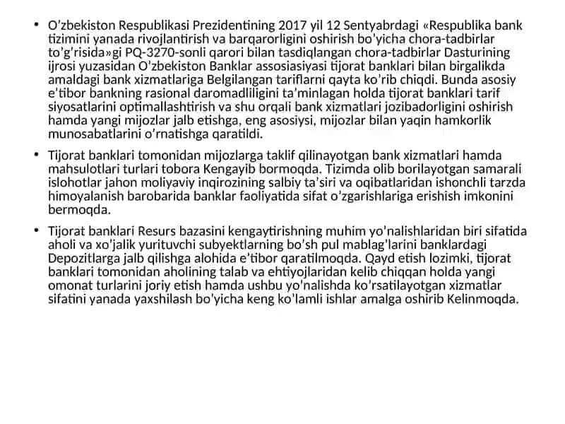 Faol tadbirkorlik, innovasion g’oyalar va texnologiyalarni qo’llab-quvvatlash yili 4