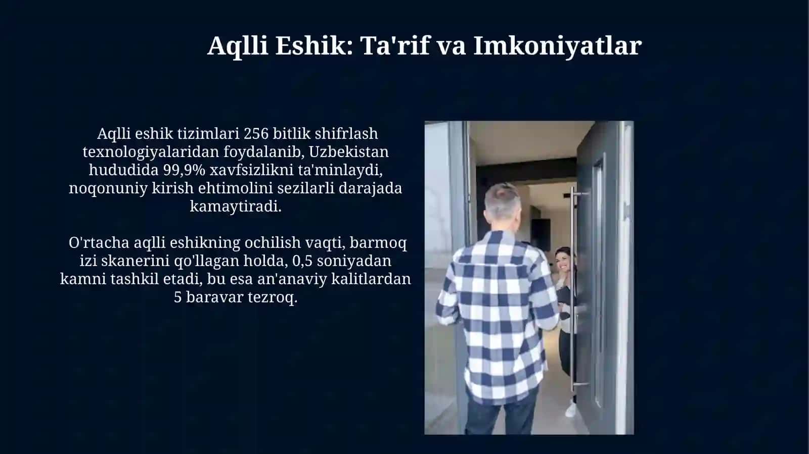Aqlli Eshik Texnologiyalari 4