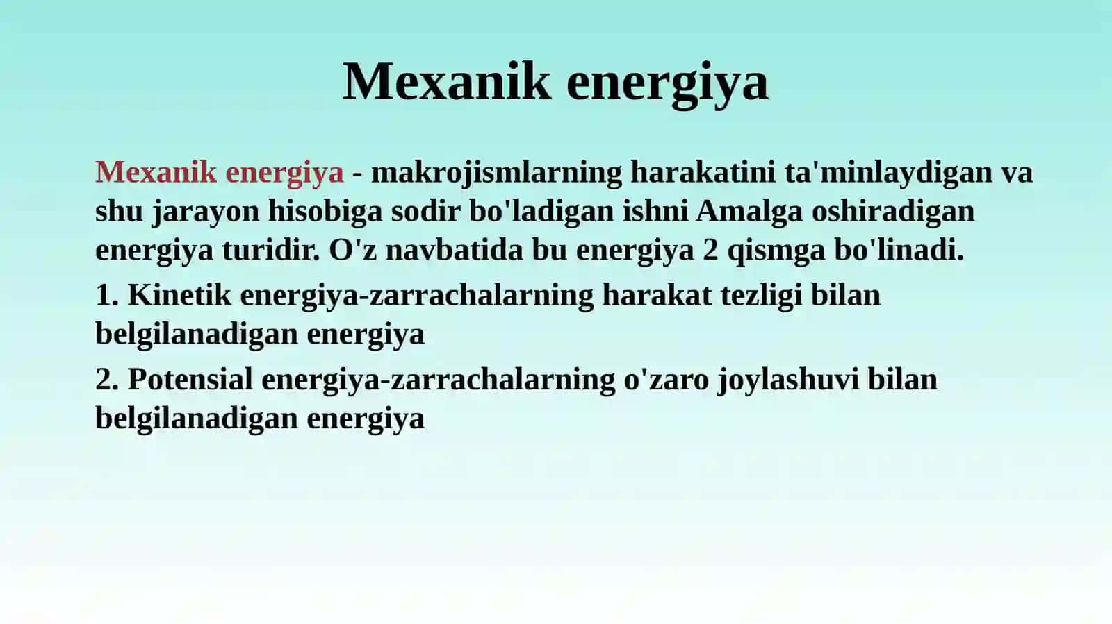 Kimyoviy termodinamika asoslari. Kimyoviy reaksiyalarning issiqlik effekti. 4