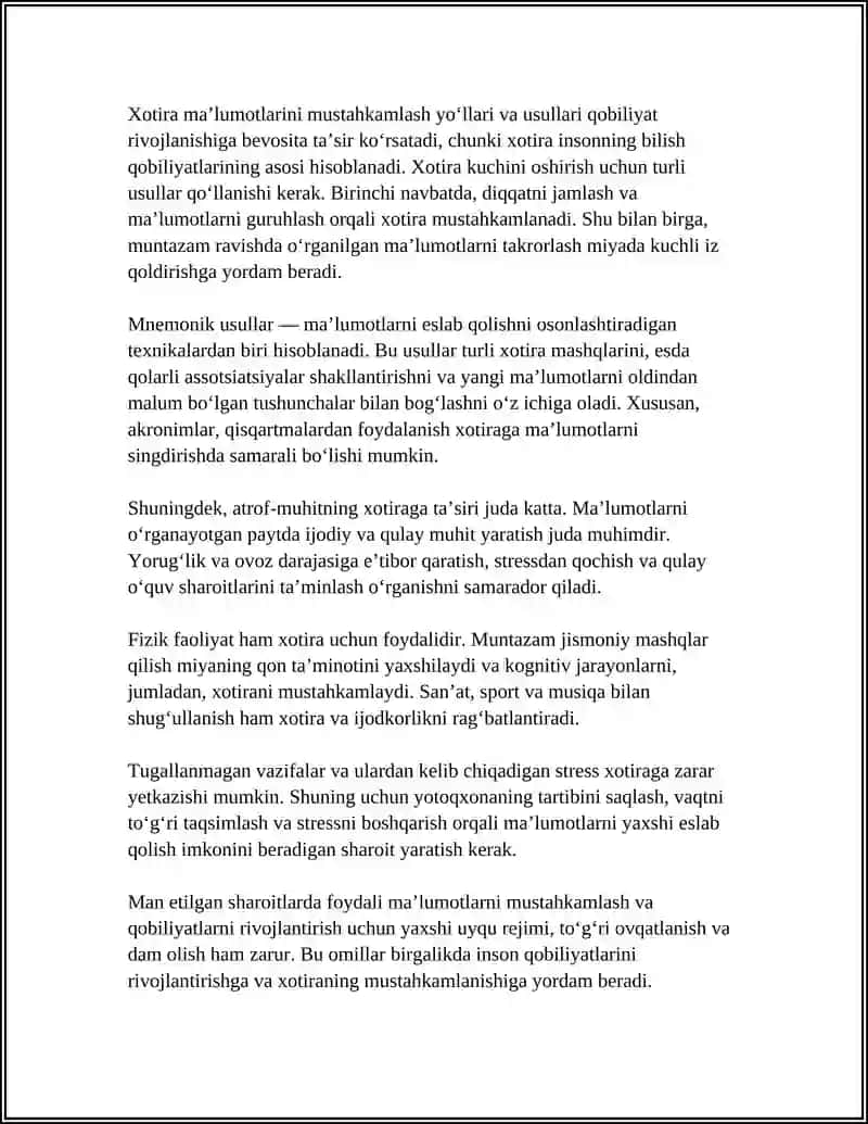 QOBILIYAT RIVOJLANISHIGA TASIR QILUVCHI OMILLAR 4