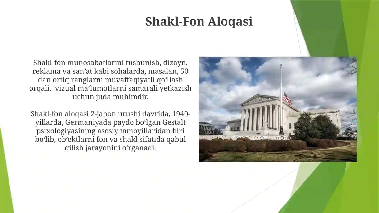 Geshtalt psixalogiyada pertseptiv tushunish qonunlari 4