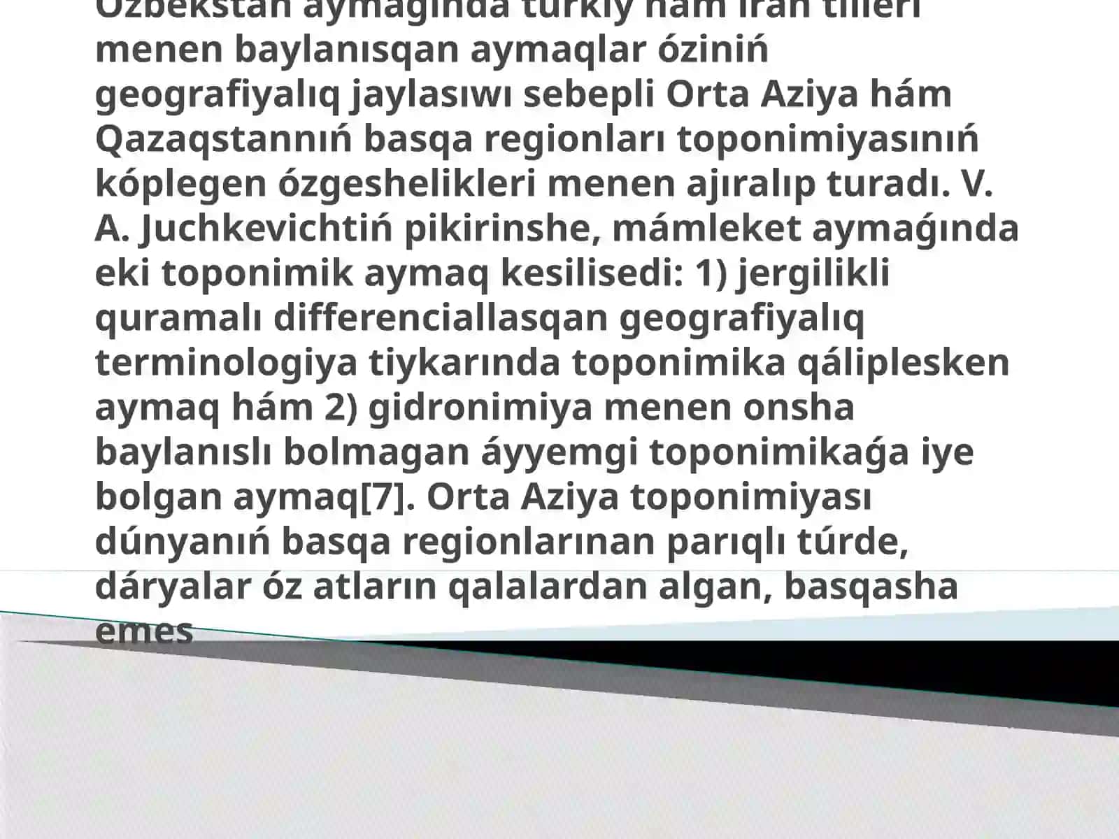 O'zbekistan topónimiyası 4