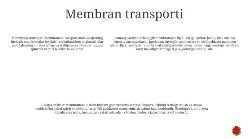Biologik Membralardagi Fizik Jarayonlar 4