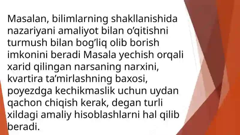 Sodda masalalarni yechishni oʻrgatishda axborot texnologiyalardan foydalanish 4