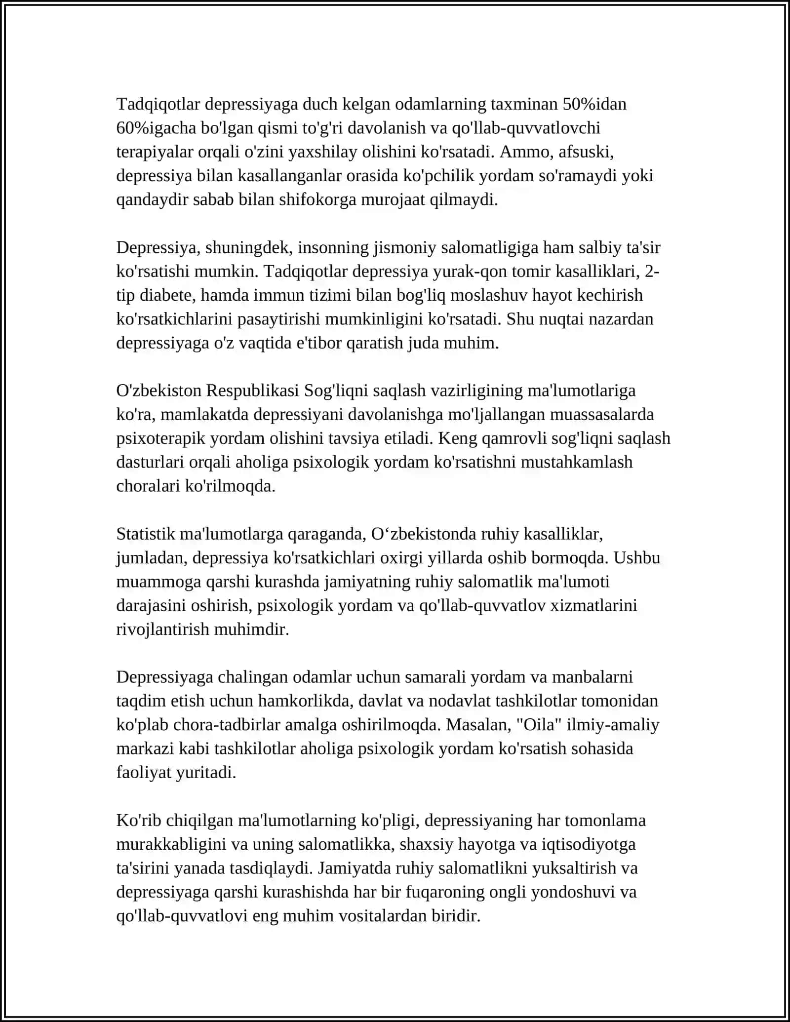 ASAB RUXIY KASALLIKLAR 4