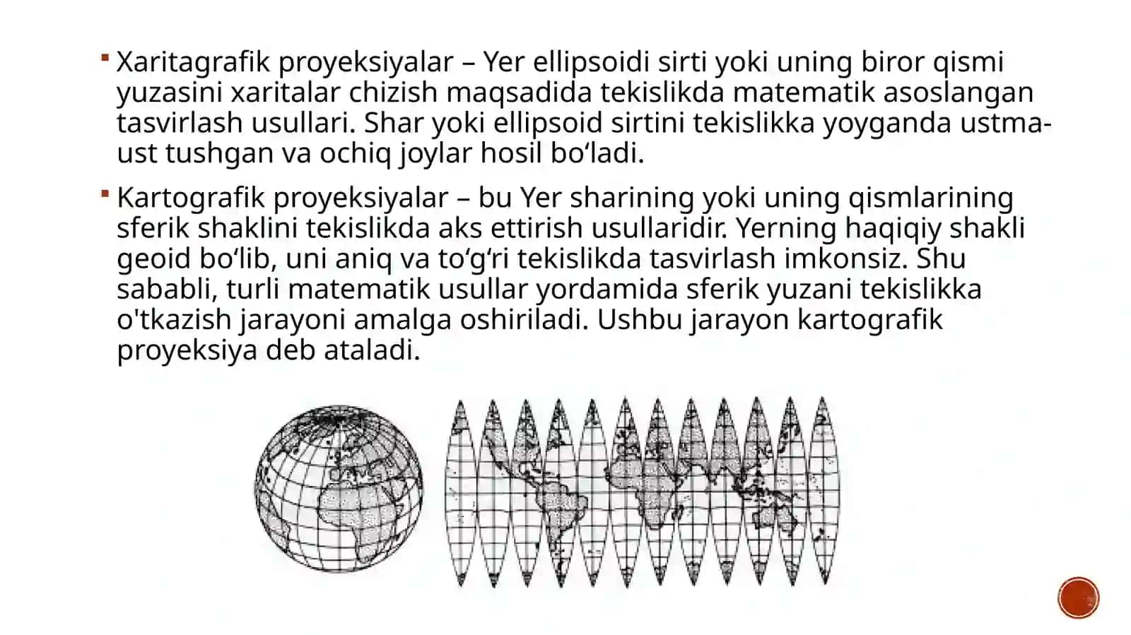 Kartografikproeksiyalarnianiqlash 4