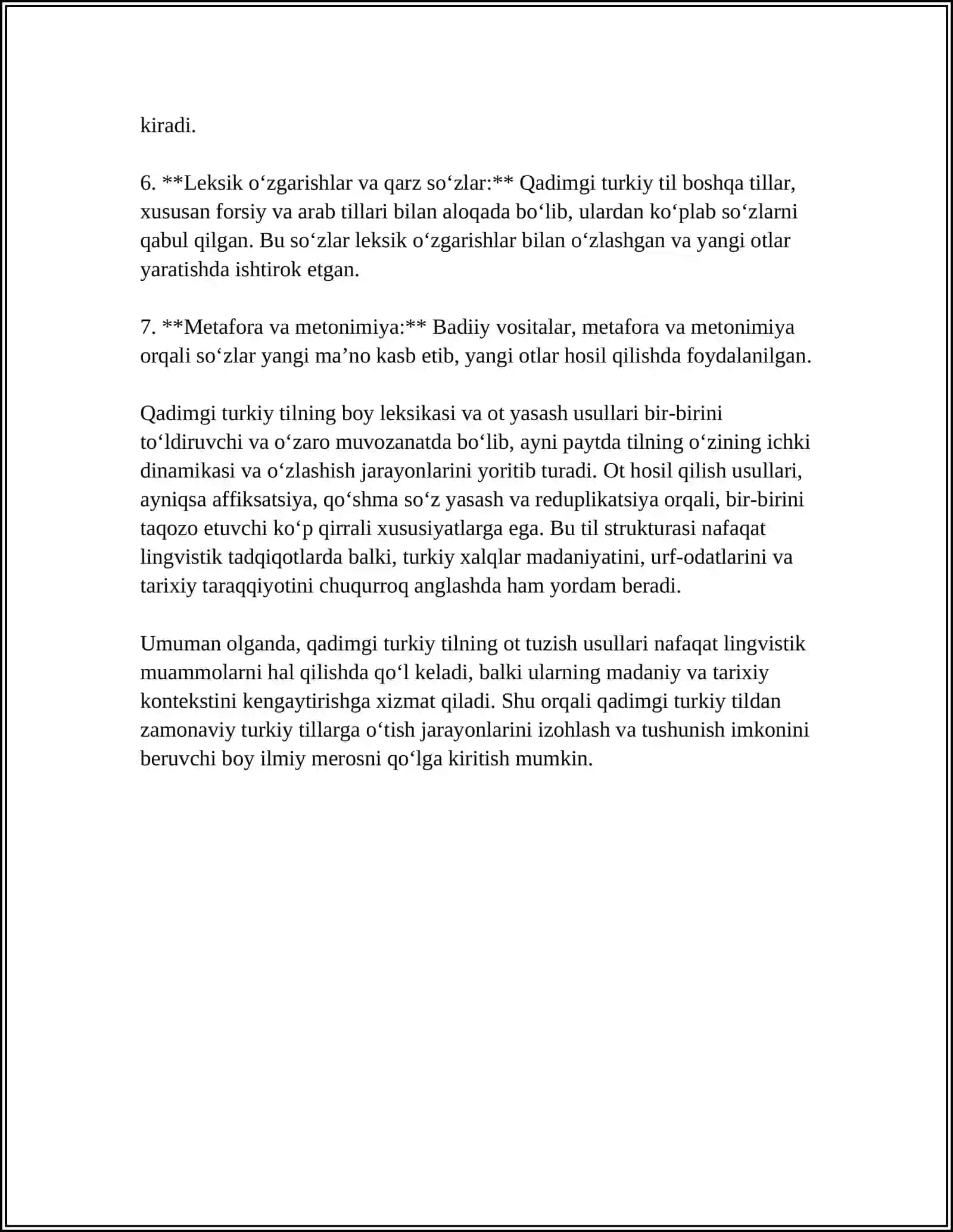 QADIMIY TURKIY TILINING GRAMMATIK JIHATLARI 4