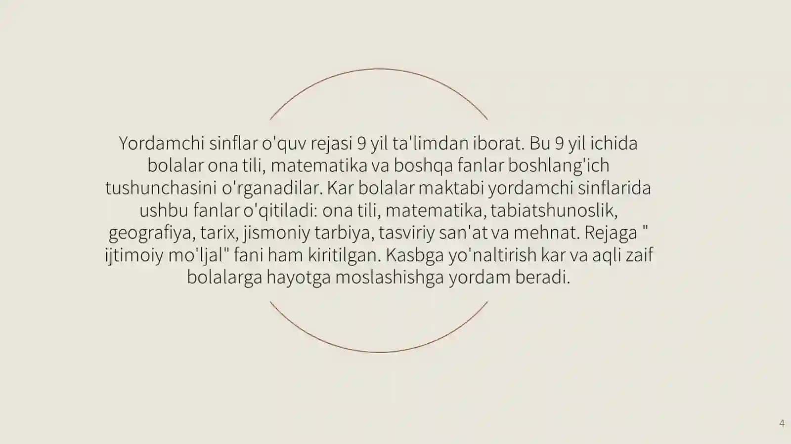 Eshitishida nuqsoni bo‘lgan bolalar maktabida savodga o‘rgatish 4