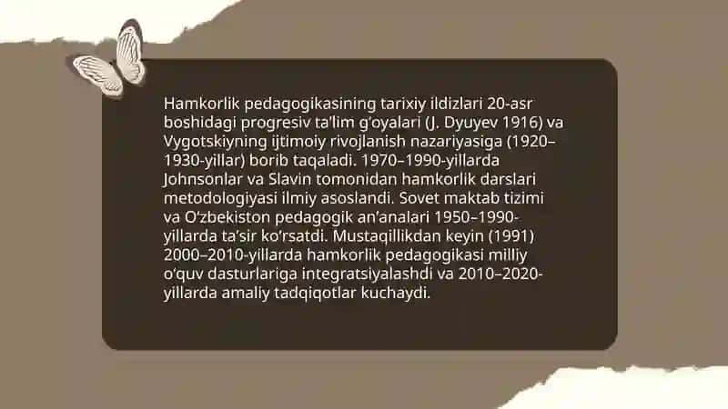 Hamkorlik pedagogikasining kontseptual gʻoyalari 4