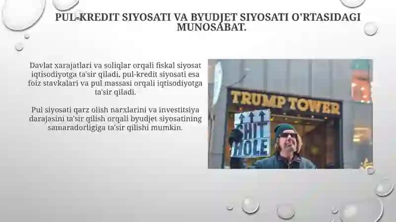 Davlatning monitar va fiskal siyosati 4