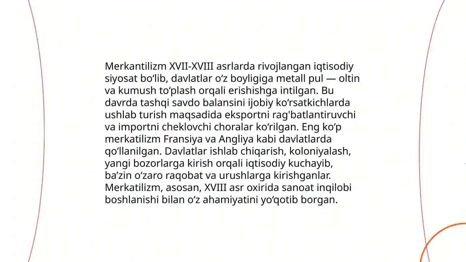 Iqtisodiyot nazariyasi rivojlanishining asosiy bosqichlari 4