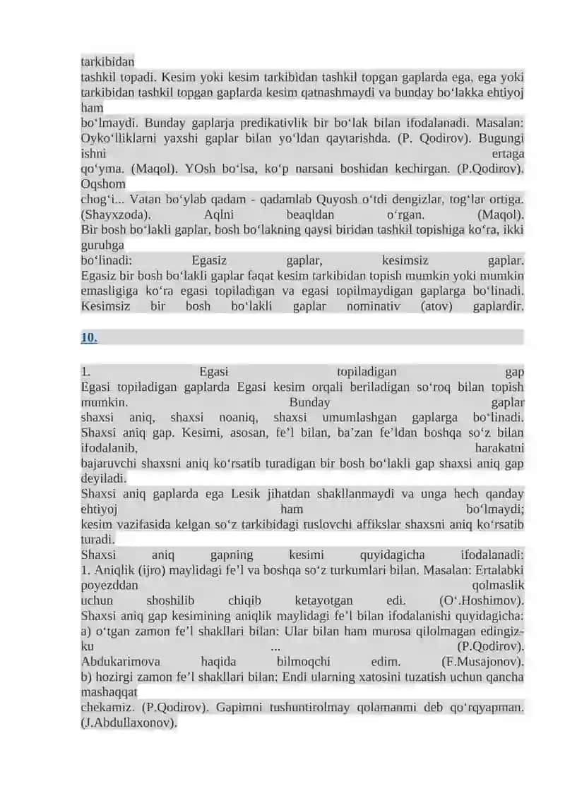 Gaplarning tuzilish jihatdan turlari 4