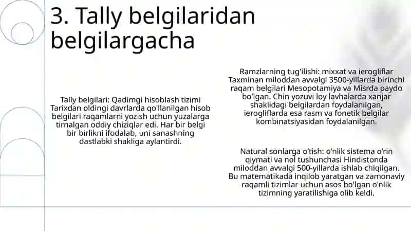 Son Sanoq Tushunchasi Natural Son Sanoq Va Nol Tushunchalarining Yuzaga Kelishi Tarixidan 4