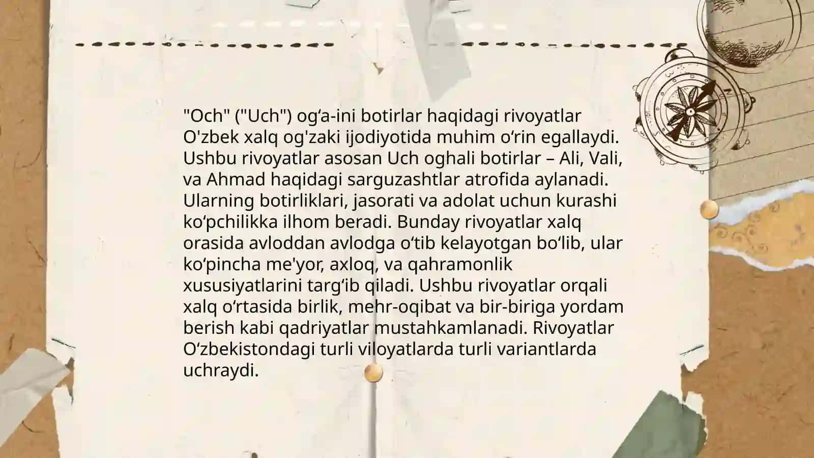 Uch og‘a-ini botirlar 4