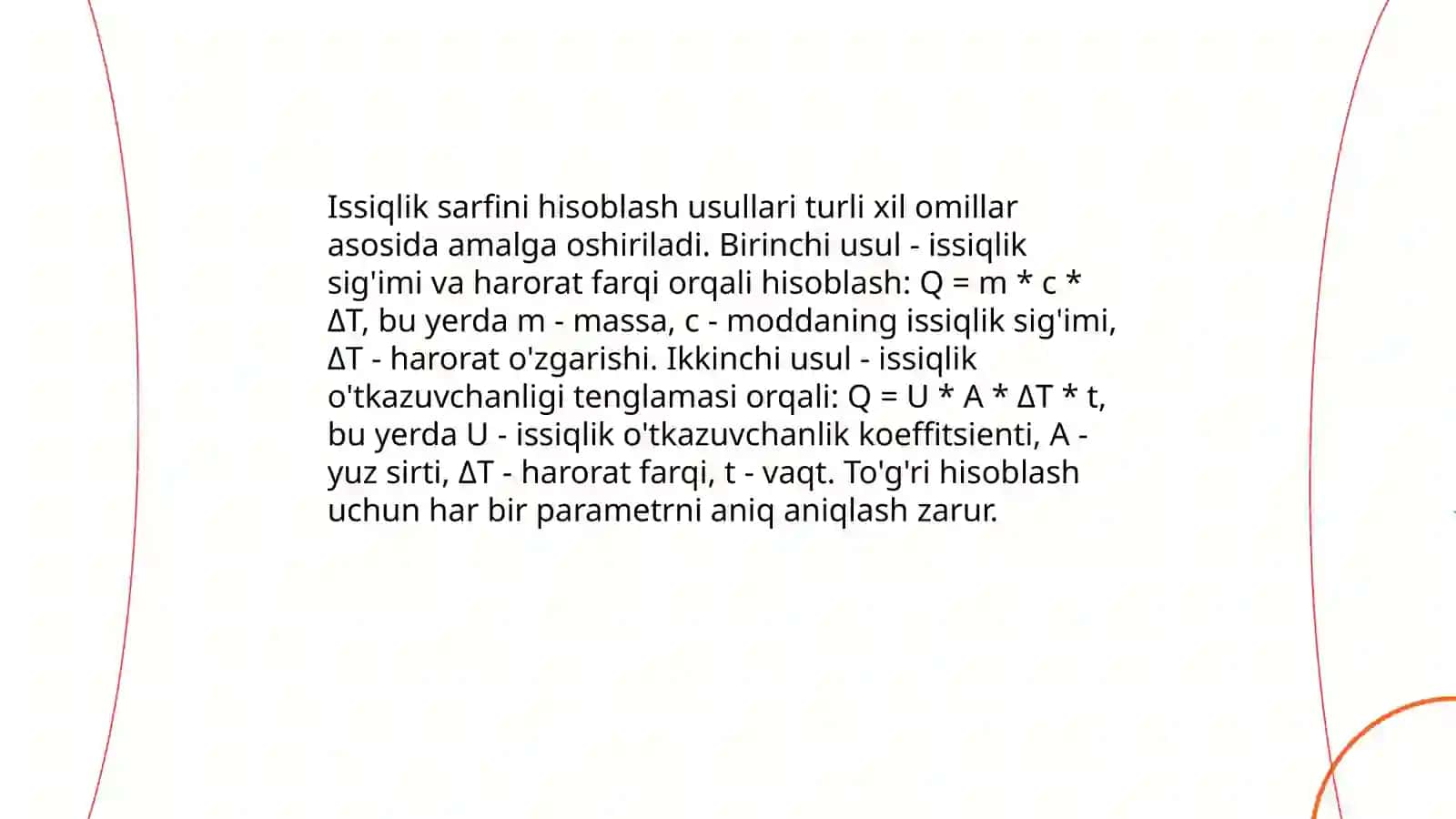 Temir-beton ishlab chiqarishga issiqlik sarifini hisoblash 4