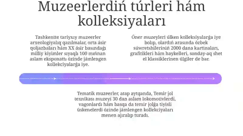Tashkent qalasinda jaylasqan muzeyler jumisi 4