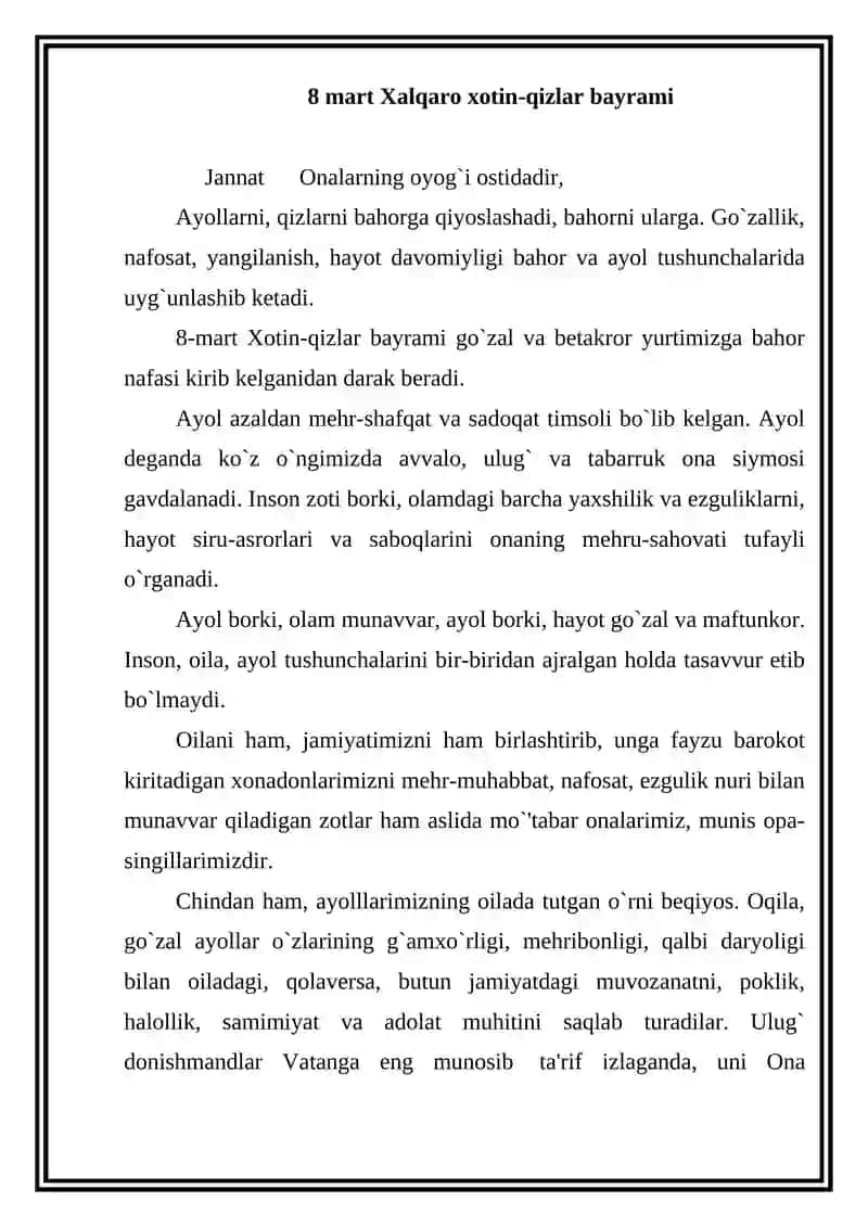 8-MARTGA BAG’ISHLANGAN TADBIR SENARIY 4