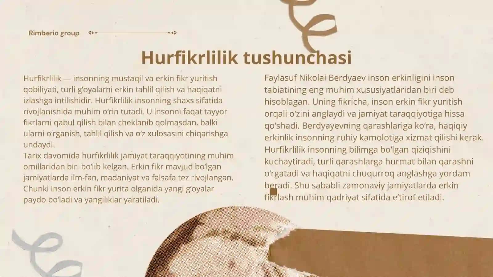 Din va hurfikrlilik 4