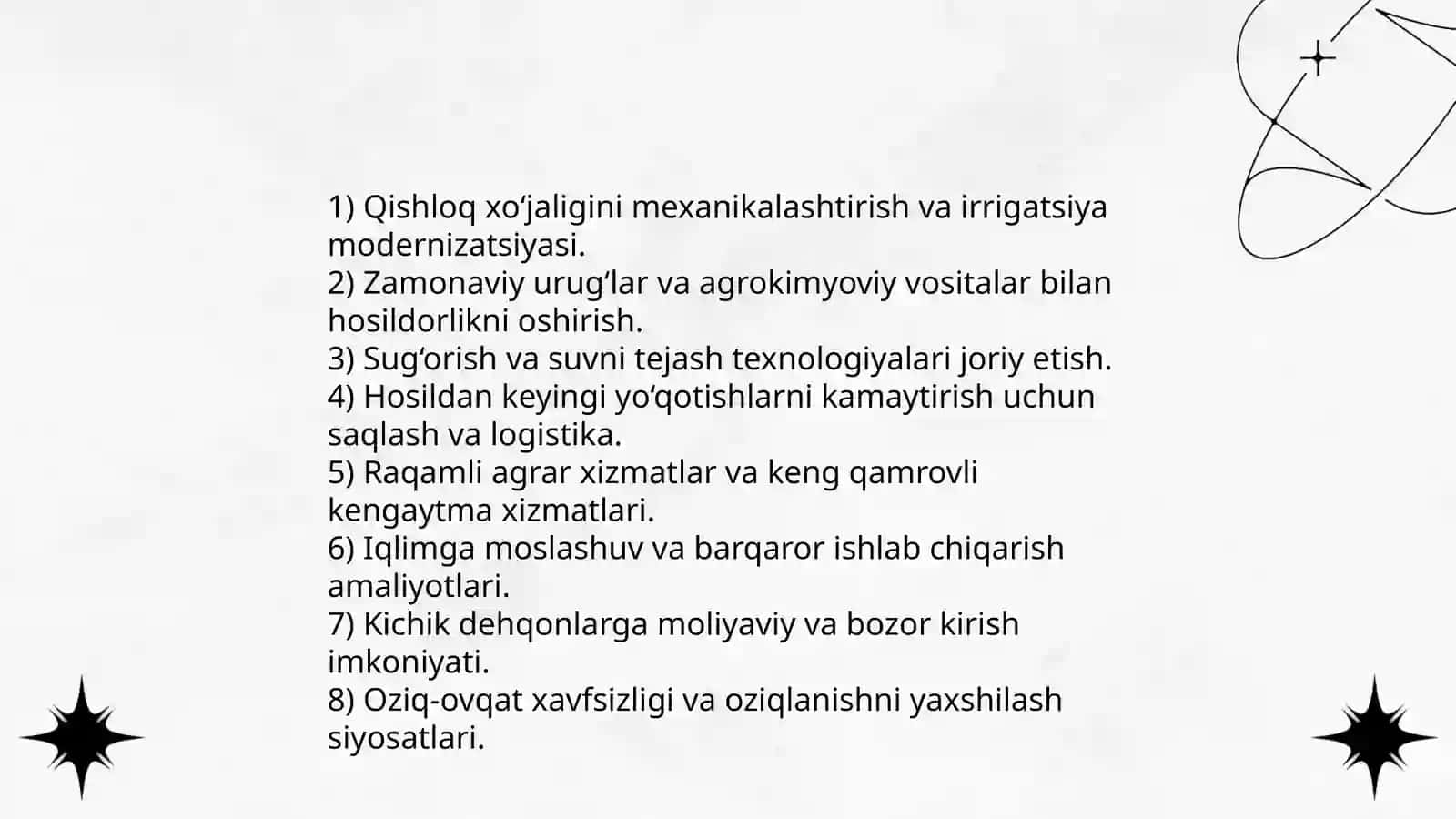 Osiyo, Afrika va Lotin Amerikasi mamlakatlari rivojlanishining asosiy yo’nalishlari 4