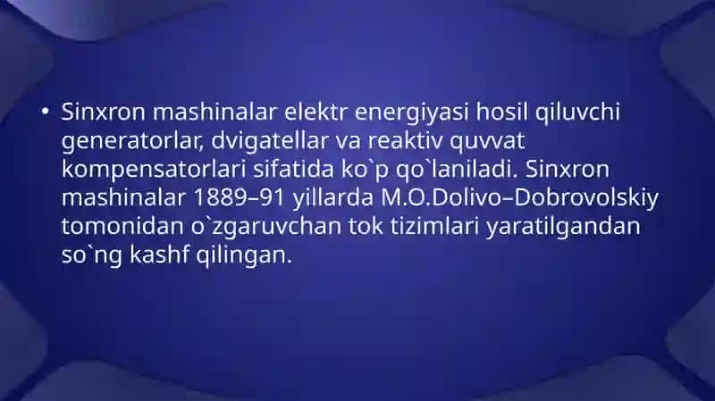 Sinxron mashinalar 4