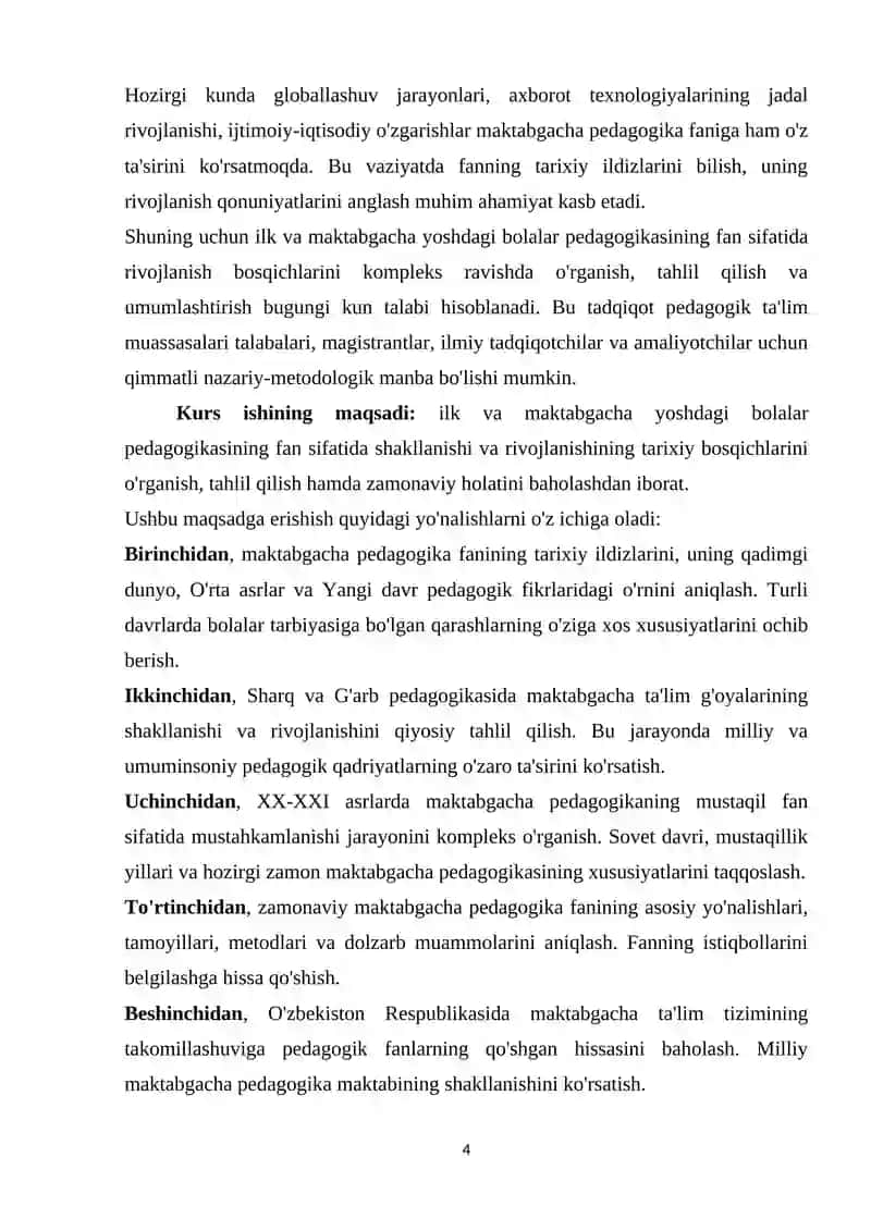 ILK VA MAKTABGACHA YOSHDAGI BOLALAR PEDAGOGIKASINING FAN SIFATIDA RIVOJLANISHI BOSQICHLARI 4
