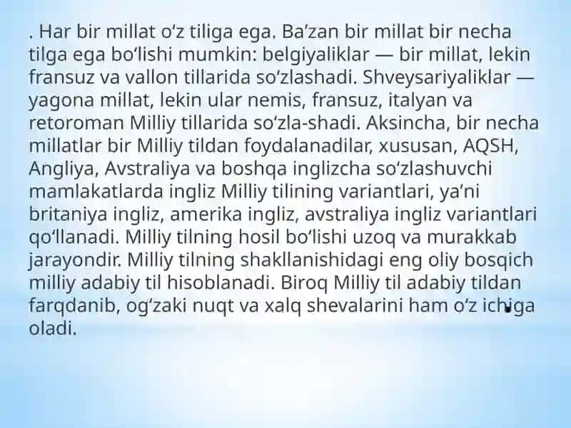 Milliy til va adabiy til 4