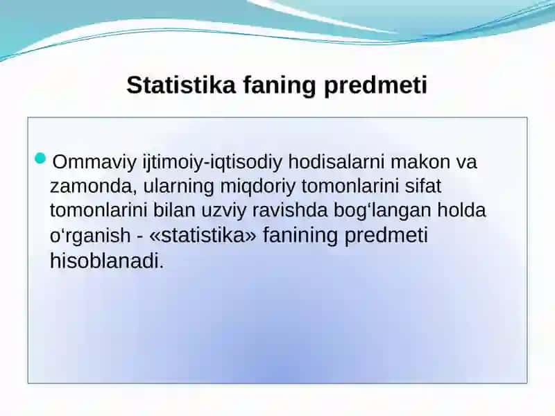 Statistika faniga kirish 2 4