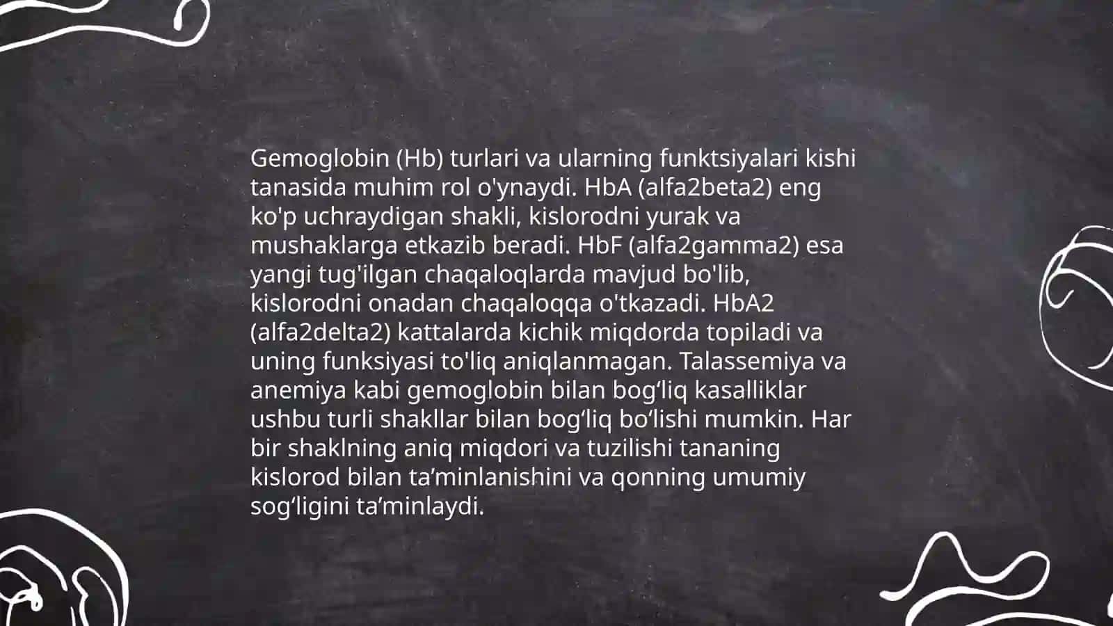 Gemoglobin va uning turlari.Leykotsitlar,tibbiyotdagi ahamiyati 4