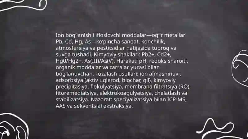 Tuproq va suvda ion bog'lanishining nazariy asoslari 4